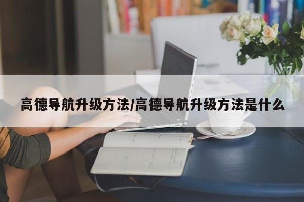 高德导航升级方法/高德导航升级方法是什么